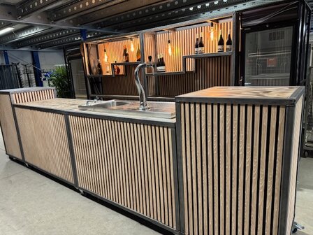 Bar Bistro compleet met tap 4,5mtr.