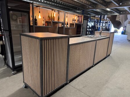 Bar Bistro compleet met tap 4,5mtr.