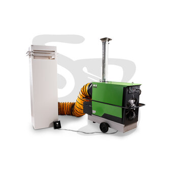 Uitblaaskast tbv. heater diesel