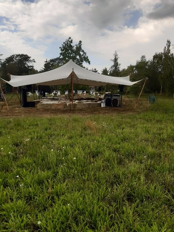 Stretchtent 7,5x10mtr.