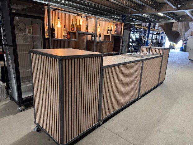 Bar Bistro compleet met tap 4,5mtr.