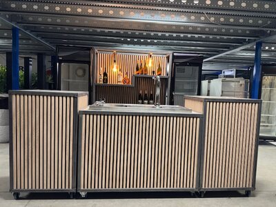 Bar Bistro compleet met tap 3mtr.