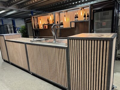 Bar Bistro compleet met tap 4,5mtr.
