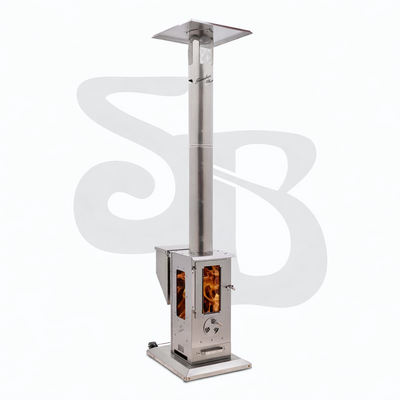 Timber stove pellet heater